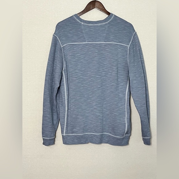 Tommy Bahama Heathered Blue Sweatshirt - Picture 2 of 2
